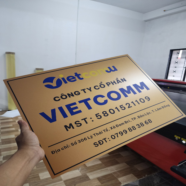 IN UV TRÊN ALUMINUM